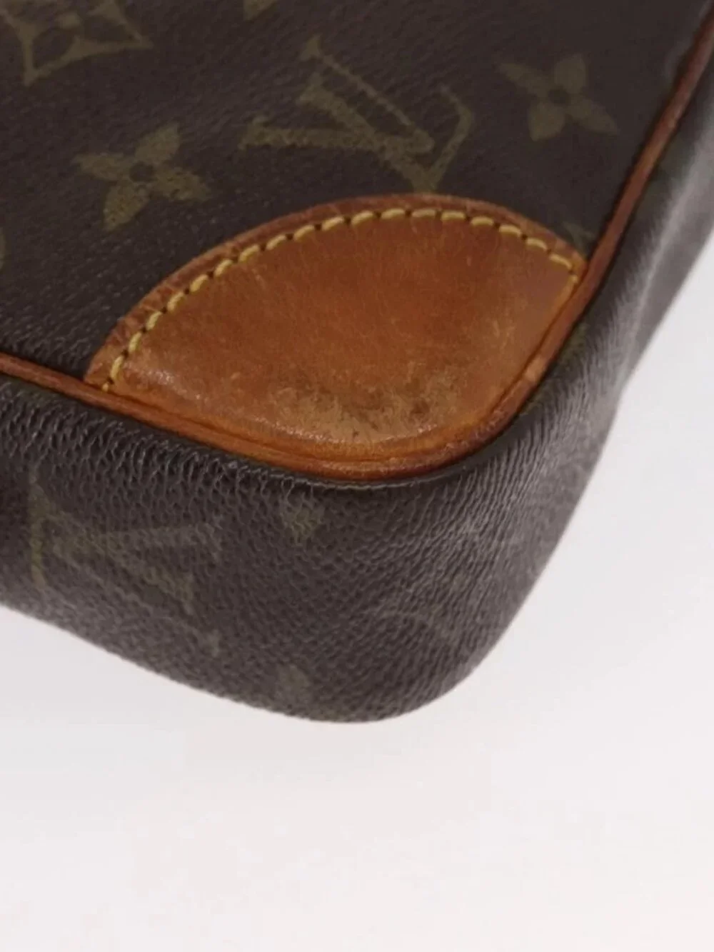 LOUIS VUITTON Monogram Marly Dragonne GM Clutch Bag M51825 LV Auth 161388